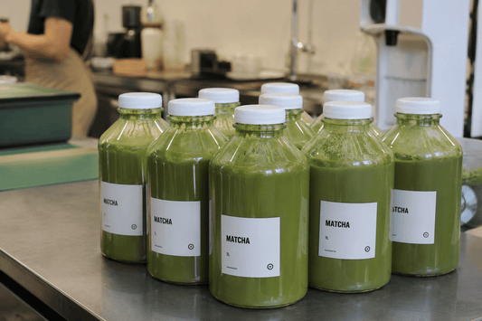 Batching matcha for cafés: how to do batching without losing quality