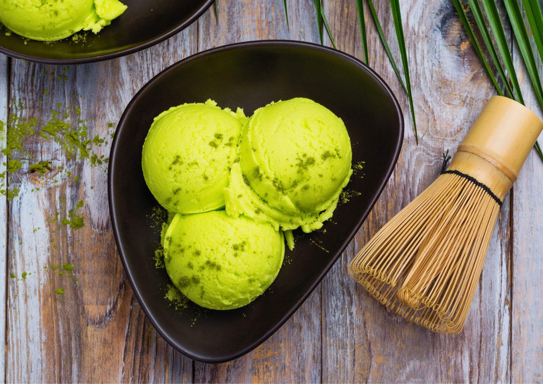 Matcha-Grünteeeiscreme-Rezept: Wie Sie es einfach herstellen – Nawo Matcha