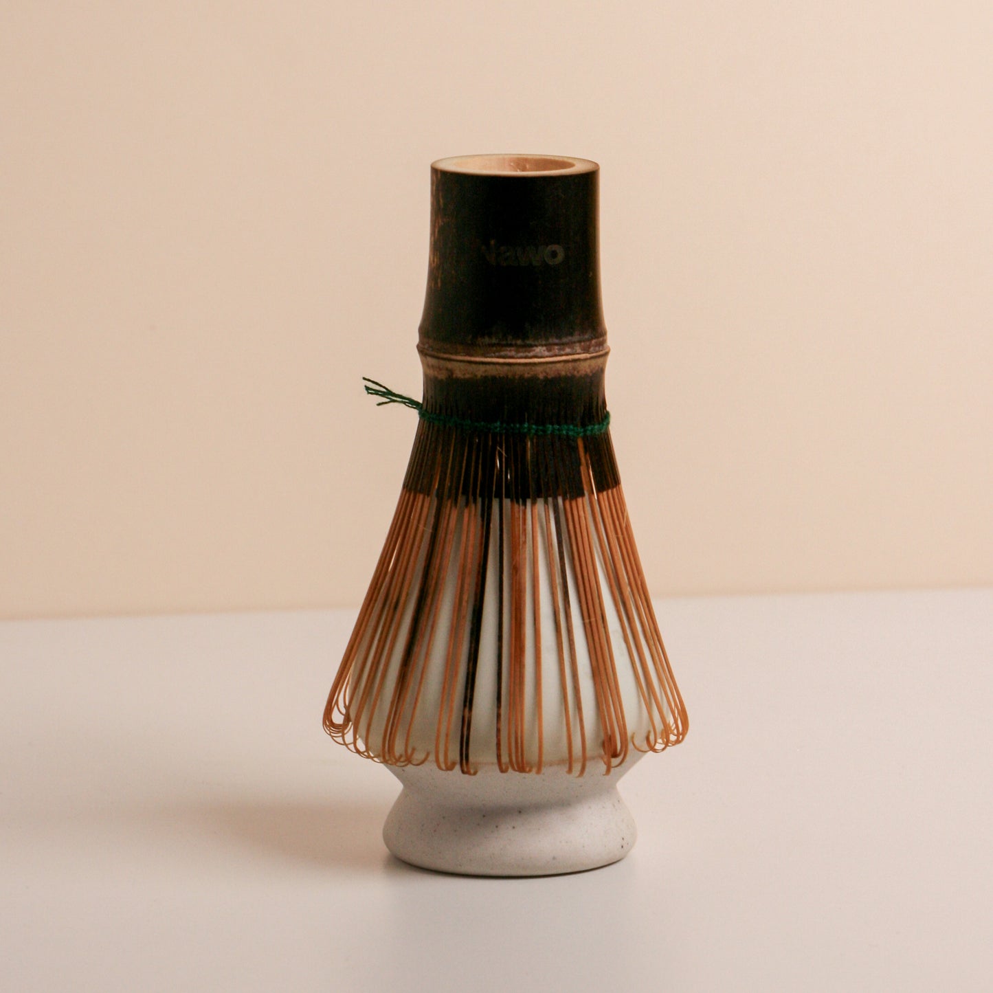 Whisk Holder — White Ceramic