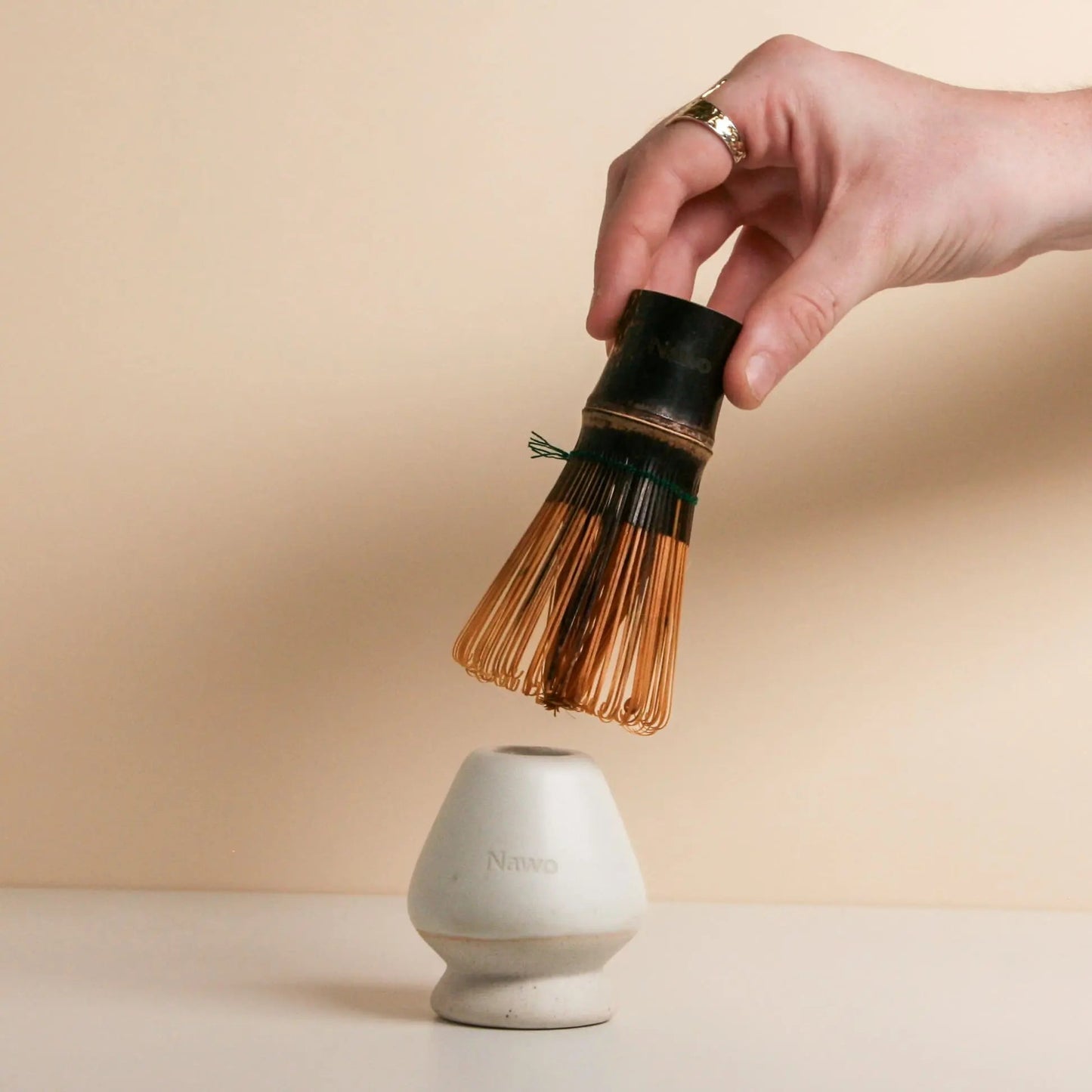 Ceramic Matcha Duo — White