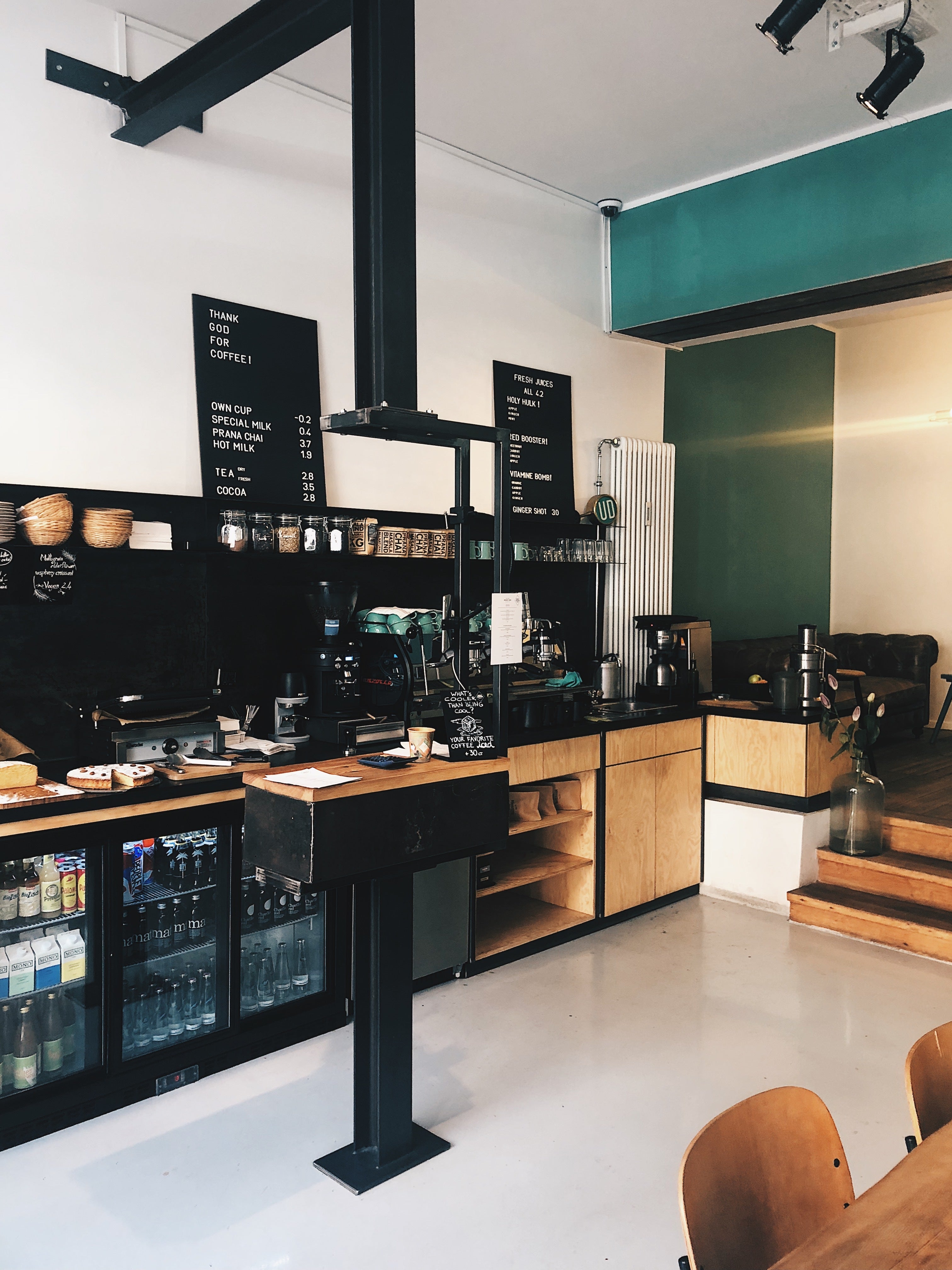 self serve coffee shop